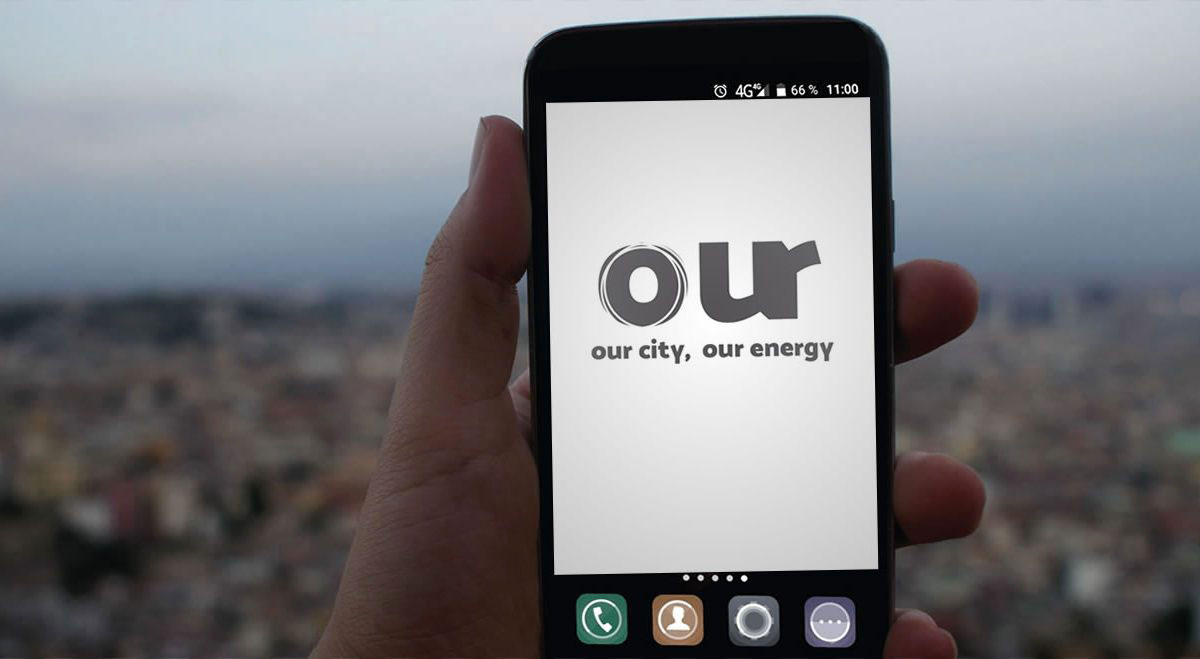 Aplicación móvil control consumo agua luz ciudades Our City Energy España municipios ecooo