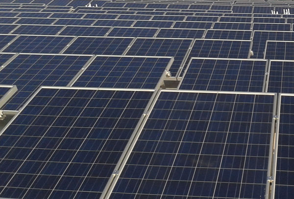 Paneles solares en china