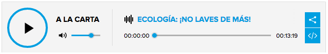 CAre label project AEG entrevista Cadena SER El Mundo Ecológico Ana Molarinho