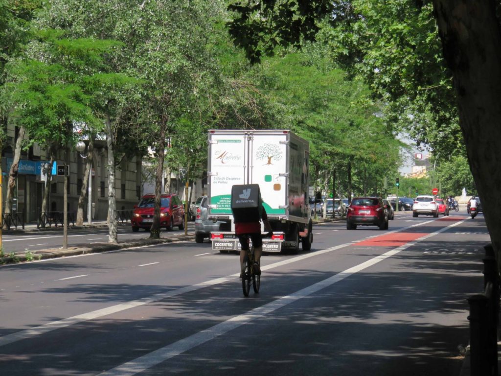 Carriles bici bicicletas madrid Anillo verde