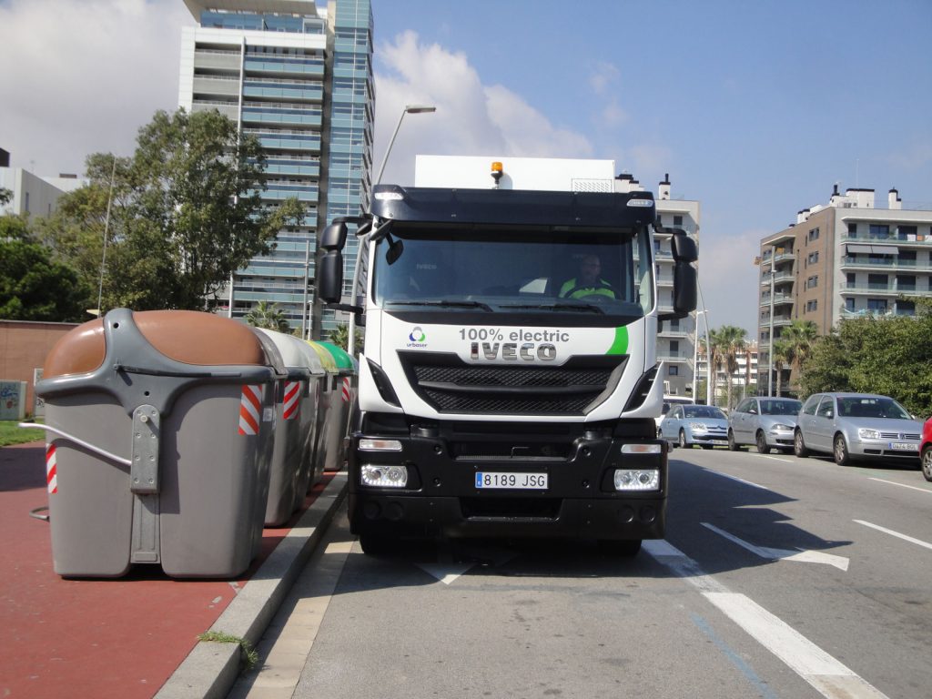 Urbaelectric camión de basura eléctrico recogida de residuos