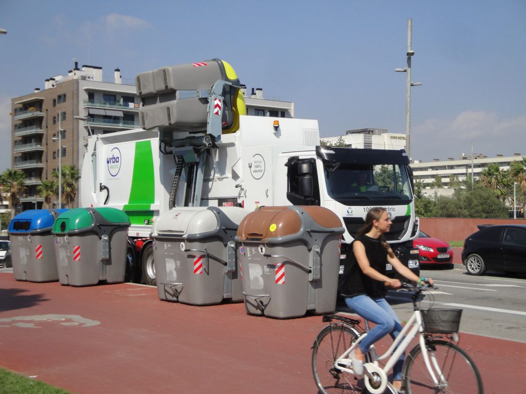 Urbaelectric camión de basura eléctrico recogida de residuos