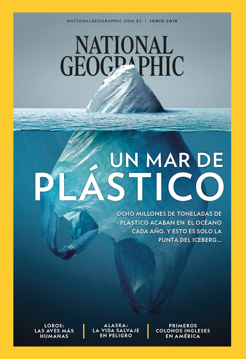 National Geographic planeta o plástico mar de plastico