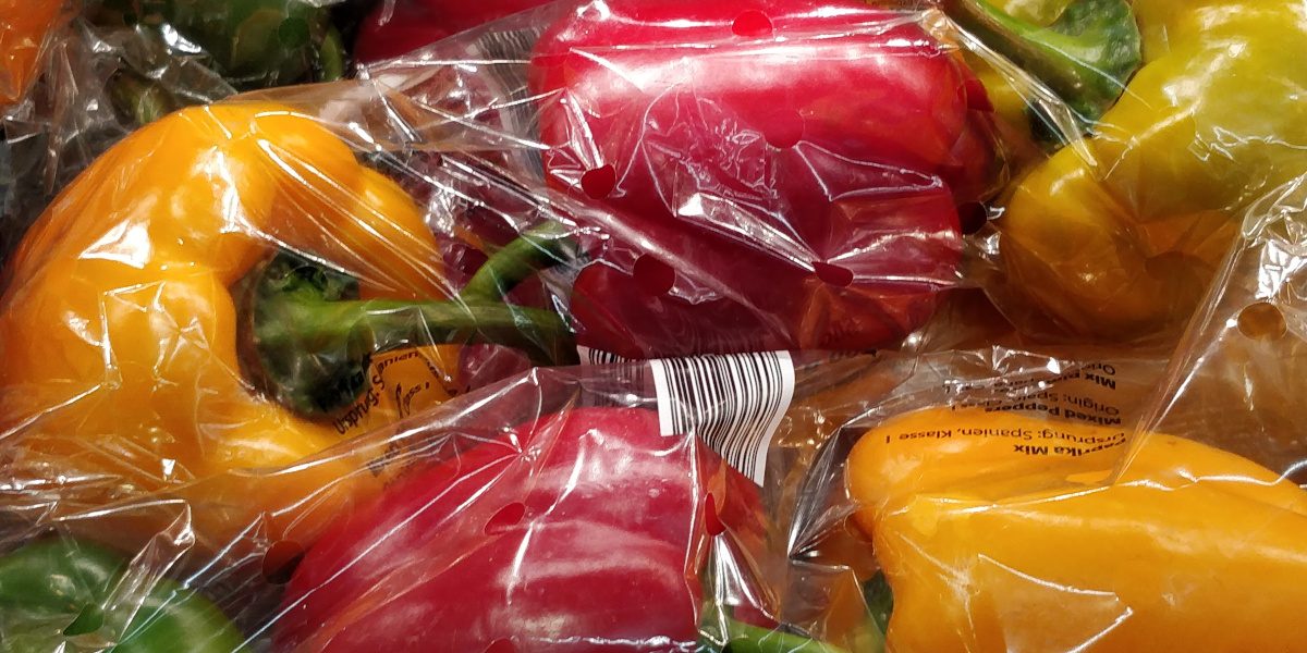 Desnuda la fruta supermercados fruta plástico
