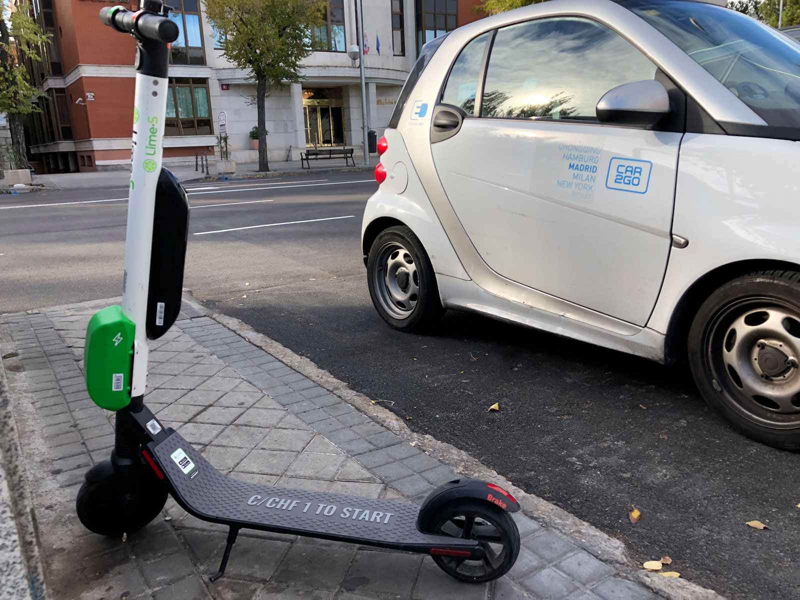 Cómo circular en patinete eléctrico por Madrid