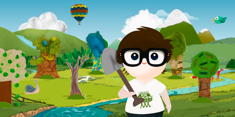 Chocolates Ecologicos Isable plant for the planet