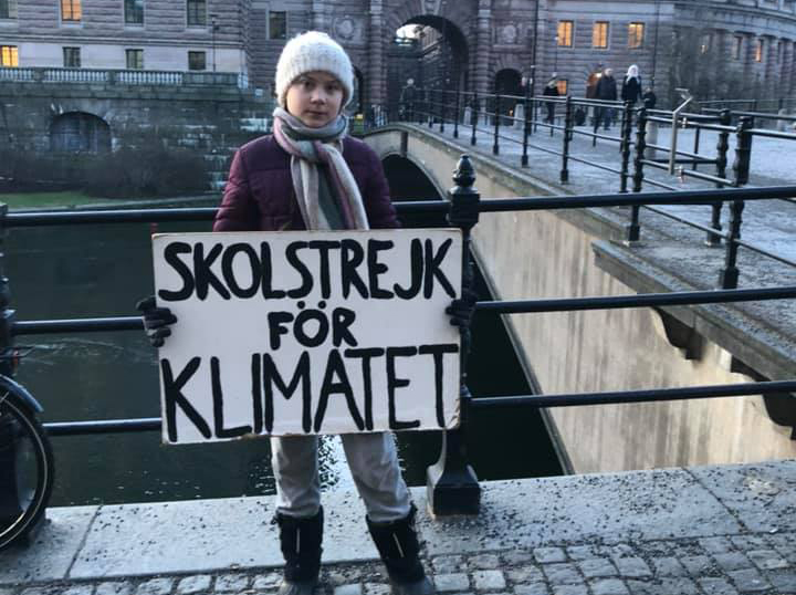 Greta Thunberg Fridays for future