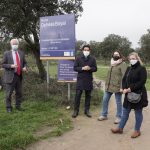 Acondicionan camino Dehesa Boyal