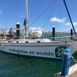 Barco diosa maat de ecologistas en acción campaña 2021