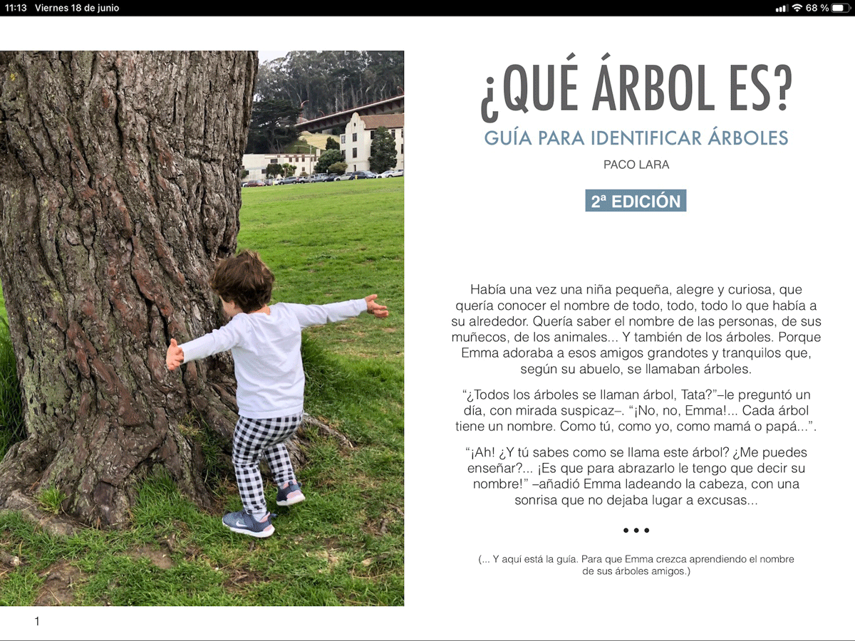 app y libro electronico qué arbol es