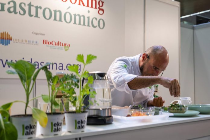 Biocultura madrid 2021 expositores showcooking