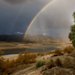 Paisaje arcoíris Andalucía