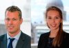 Mark Lacey e Isabella Hervey Bathurst de Schroders