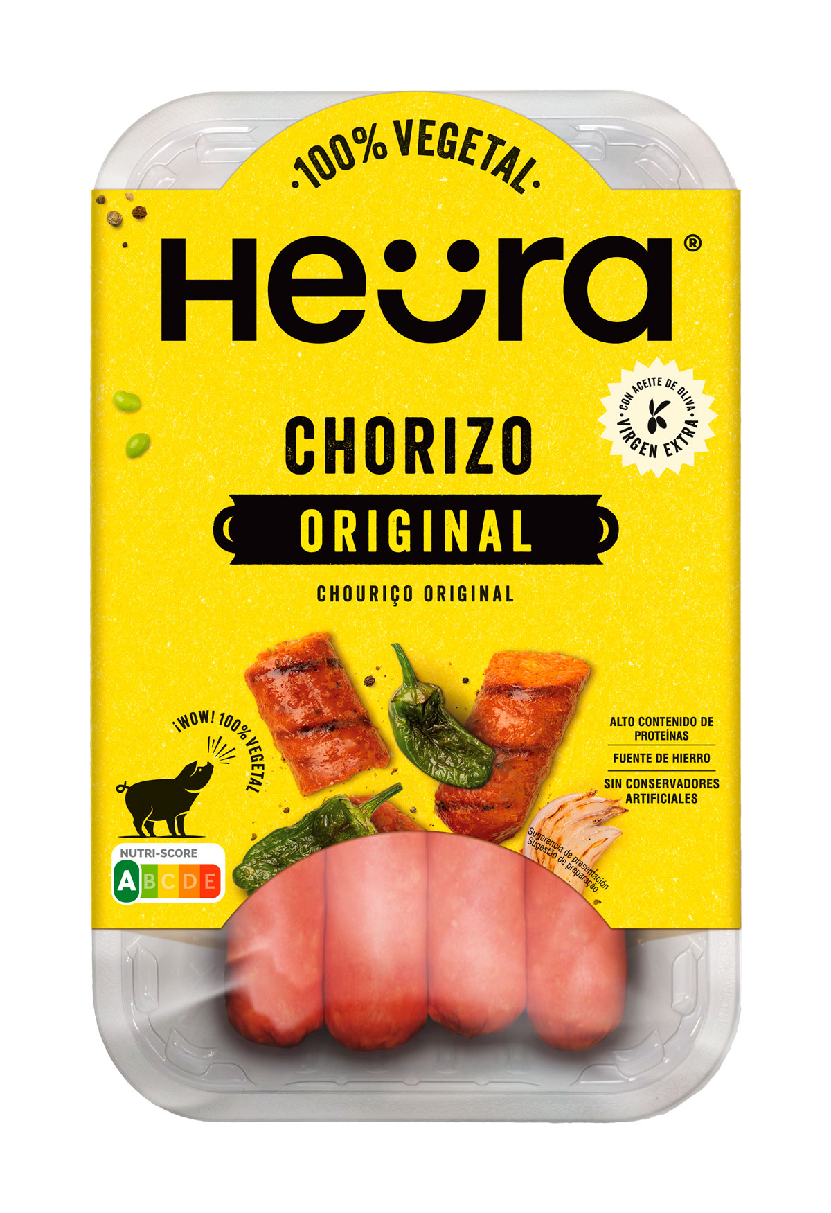 Chorizo vegetal Heura