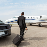 Jet privado hacia Davos