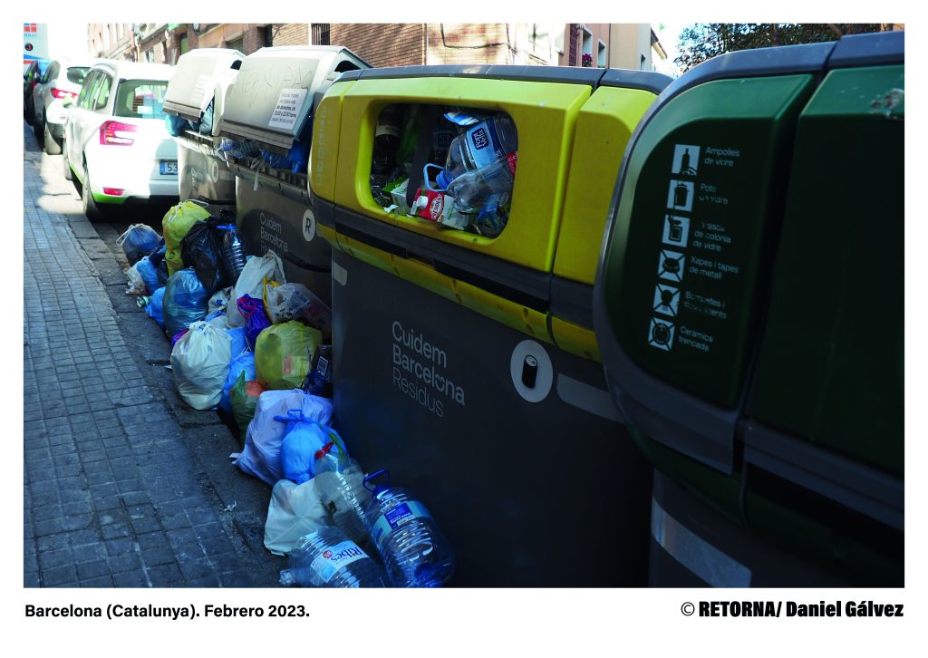 Falta de Reciclaje en Barcelona
