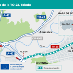 Mapa de situcación sobre la construcción de carriles bici
