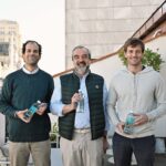 Pablo Urbano, Luis De Sande, Antonio Espinosa, AUARA y su agua potable