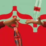 Envase de vidrio retornable hostelería de Coca Cola