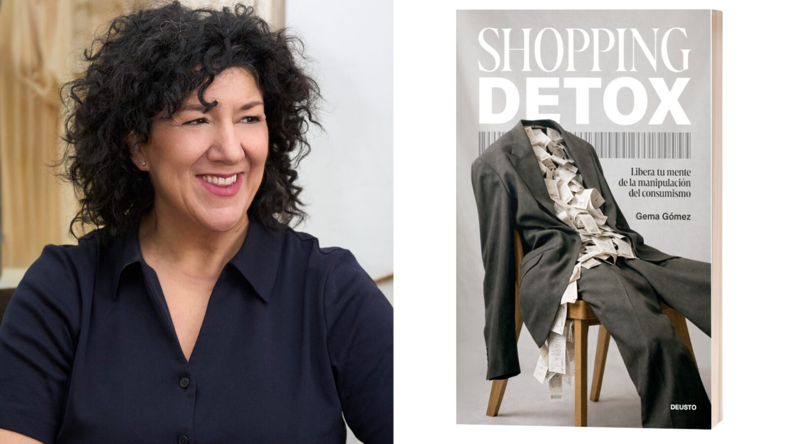 Gema Gómez, autora del libro Shopping Detox sobre consumo consciente en la moda