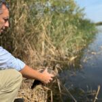 Carlos Novillo presentando los observatorios de fauna de Madrid