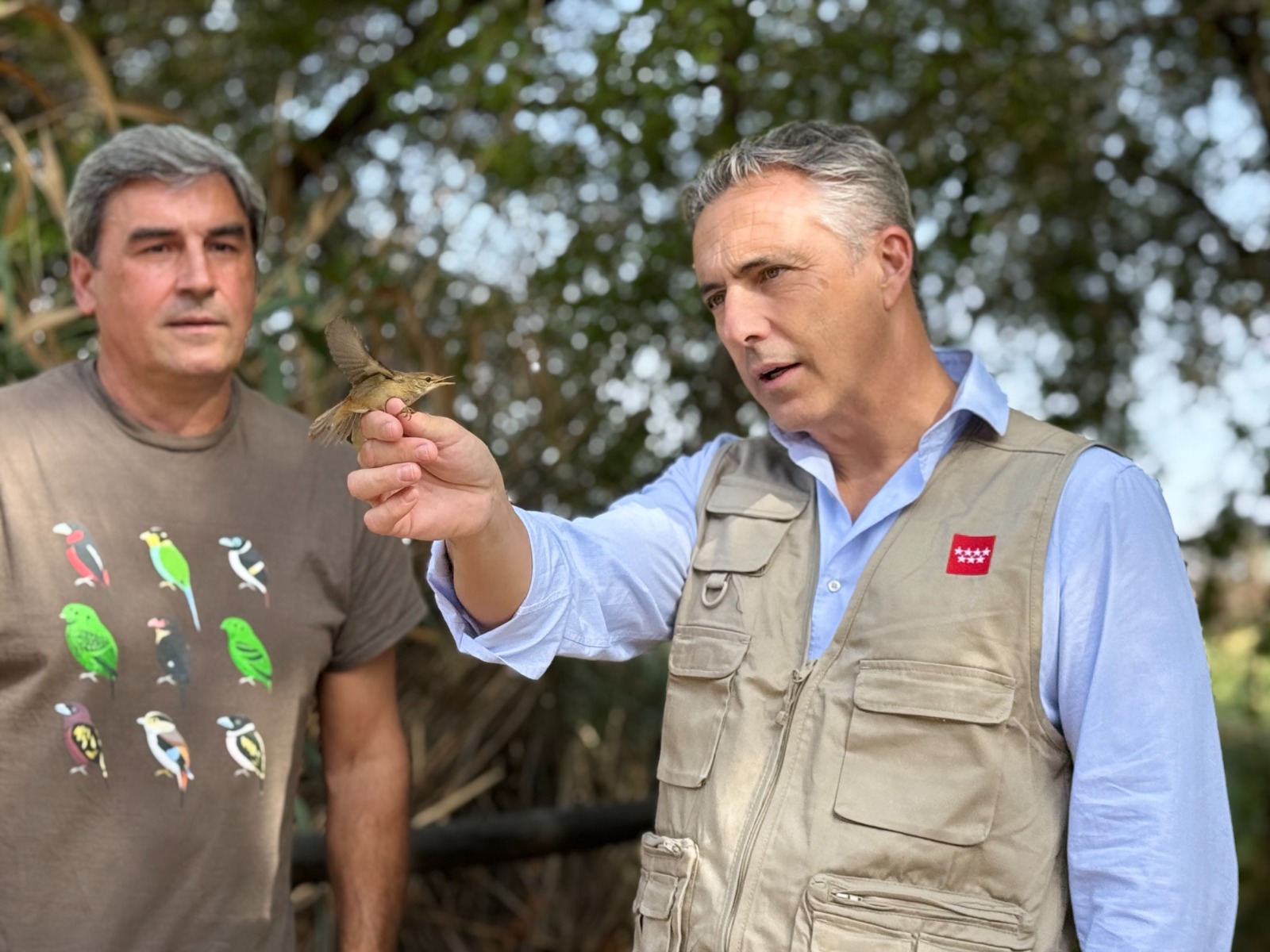 Anillamiento en observatorios de fauna de Madrid
